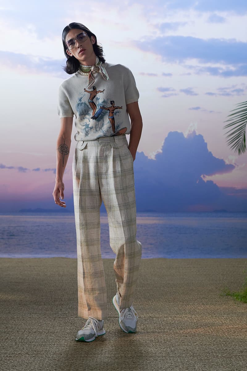 カサブランカ2021年春夏コレクション Casablanca Celebrates Beauty With "After the Rain Comes the Rainbow" SS21 Collection