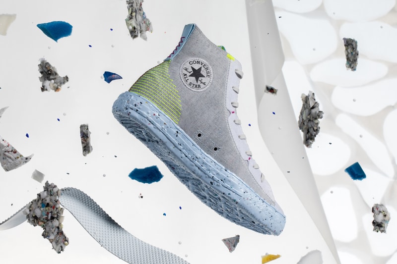 Converse が サステイナブルなデザインにアップデートさせた Chuck Taylor All STAR Crater を発表 converse chuck taylor all star crater hi space hippie nike renewable recycled sustainable official release date info photos price store list buying guide