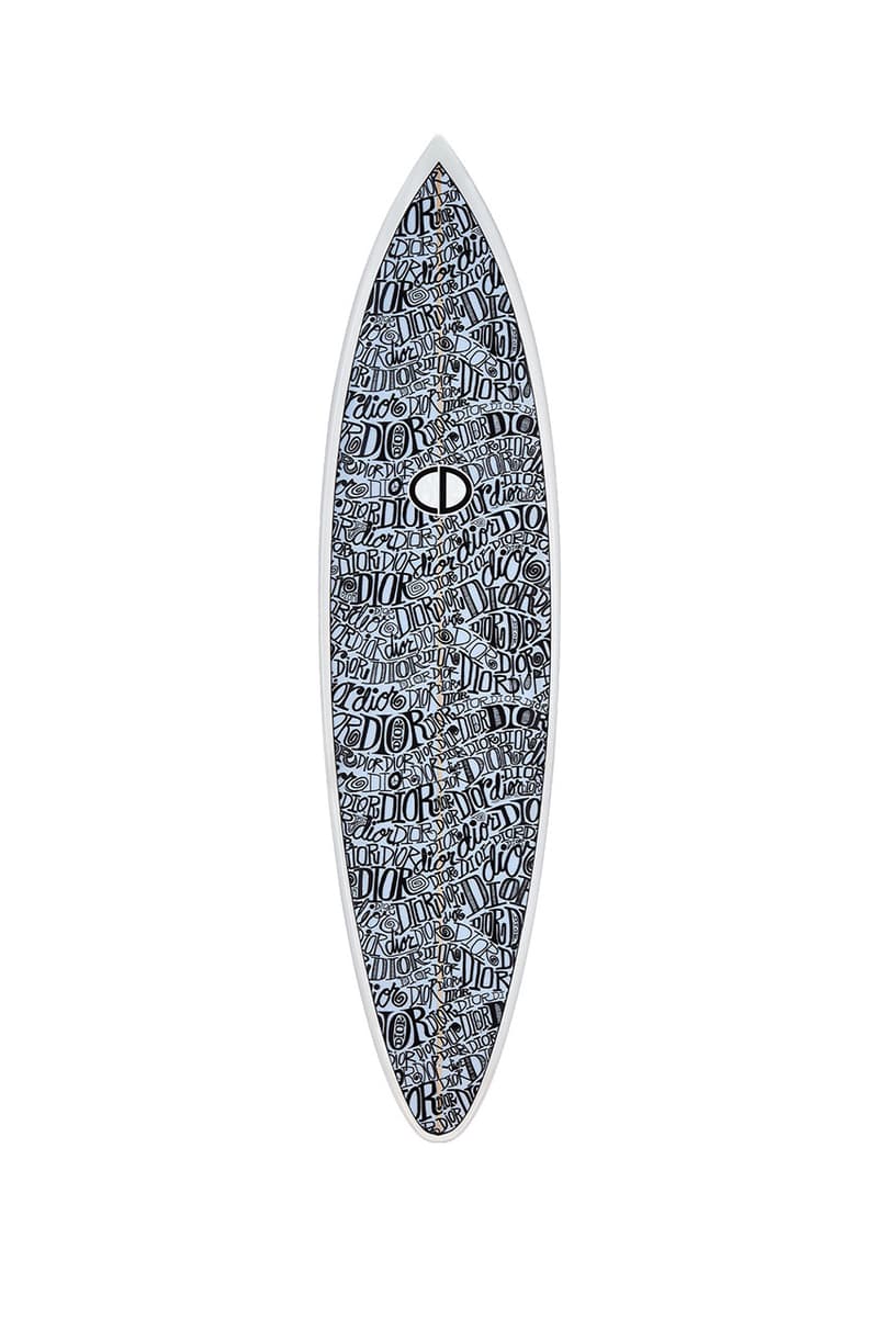 ディオール DIOR からショーン・ステューシーのデザインによるブランド初のサーフボードが登場