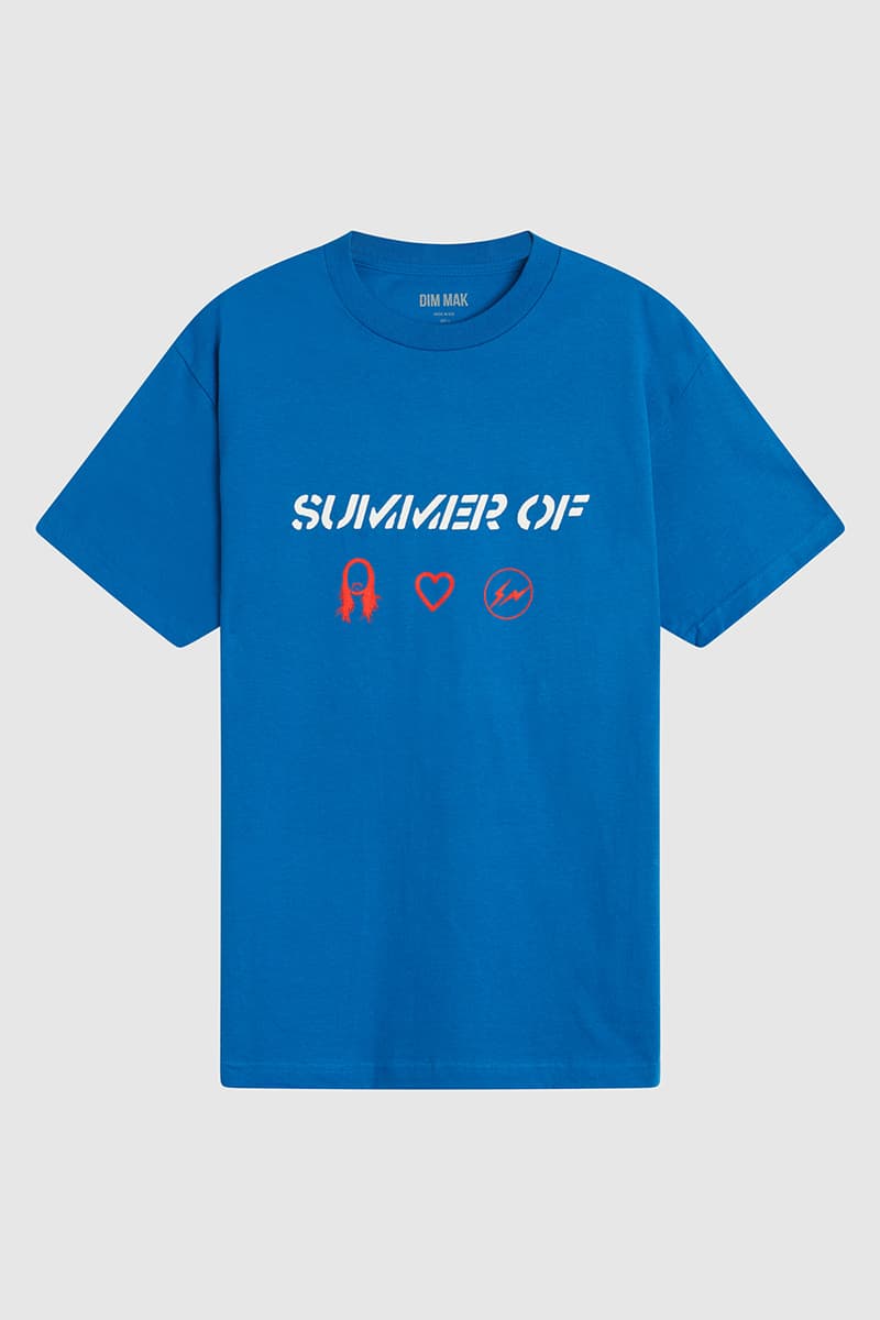 スティーヴ・アオキがフラグメントとのコラボTシャツをリリース 藤原ヒロシ steve aoki hiroshi fujiwara fragment dim mak summer of t shirt tee launch