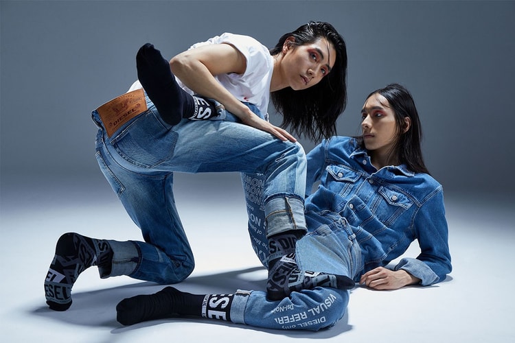 DIESEL 2020 Pre-Fall デニムコレクションを注目の3兄弟バンド gliiico の KAI と KIO が着こなす