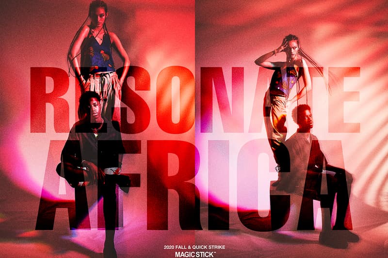 マジック スティックからアフリカンなムード漂うユニセックスコレクション“RESONATE AFRICA”が登場 magic stick release unisex collection RESONATE AFRICA