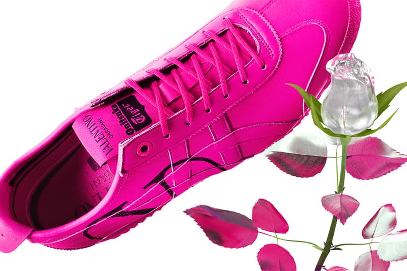 Valentino Garavani × Onitsuka Tiger オニツカタイガー ヴァレンティノによる限定コラボスニーカーが販売開始