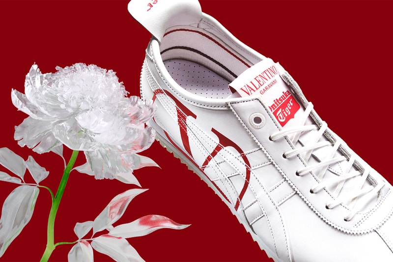 Valentino Garavani × Onitsuka Tiger オニツカタイガー  ヴァレンティノによる限定コラボスニーカーが販売開始