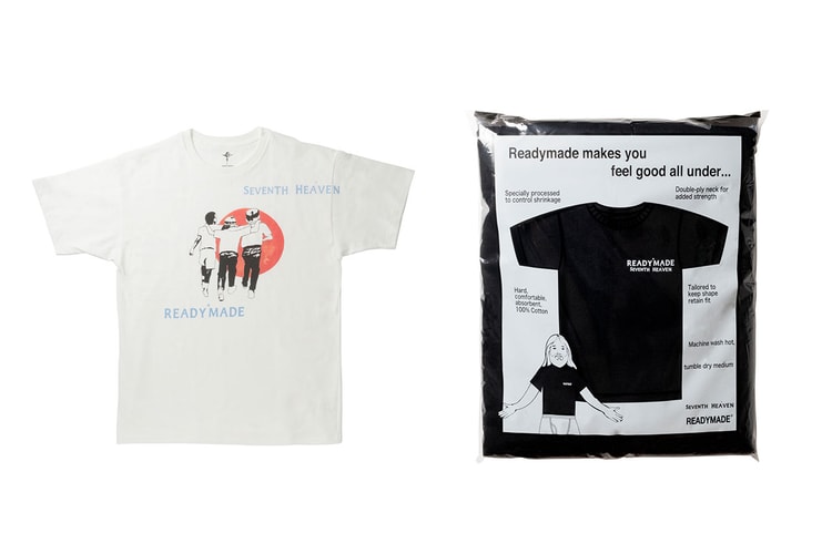 READYMADE がLA発の新鋭ブランド SEVENTH HEAVEN とのコラボパックTシャツを発売