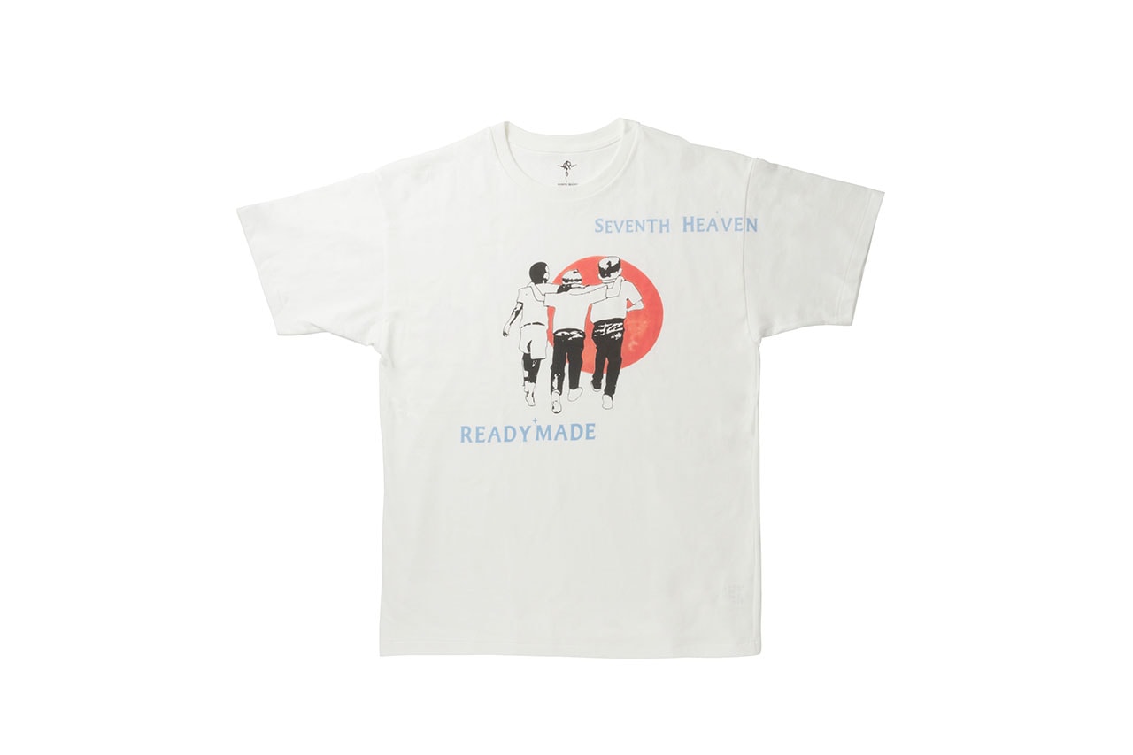 レディメイド x セブンスヘブン READYMADE がLA発の新鋭ブランド SEVENTH HEAVEN とのコラボパックTシャツを発売