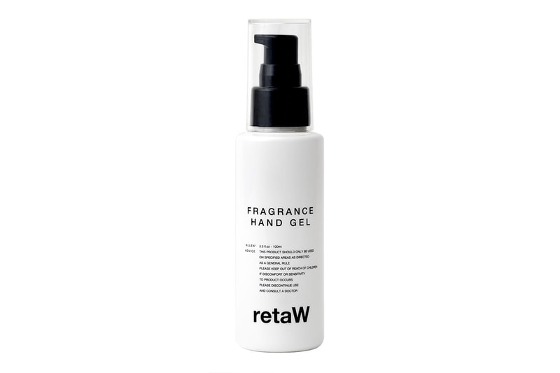 retaW（リトゥ）フレグランス・ハンドジェルが発売 藤原ヒロシ 