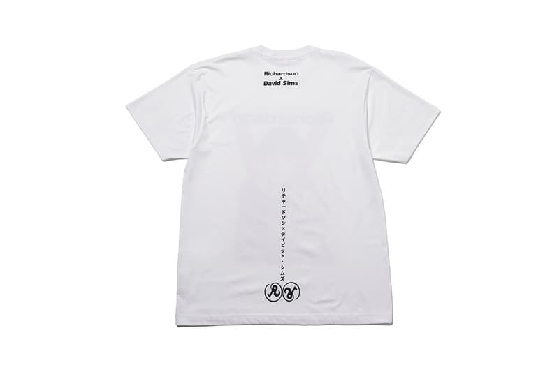 リチャードソン Richardson がデイビッド・シムズとのコラボTシャツを限定発売