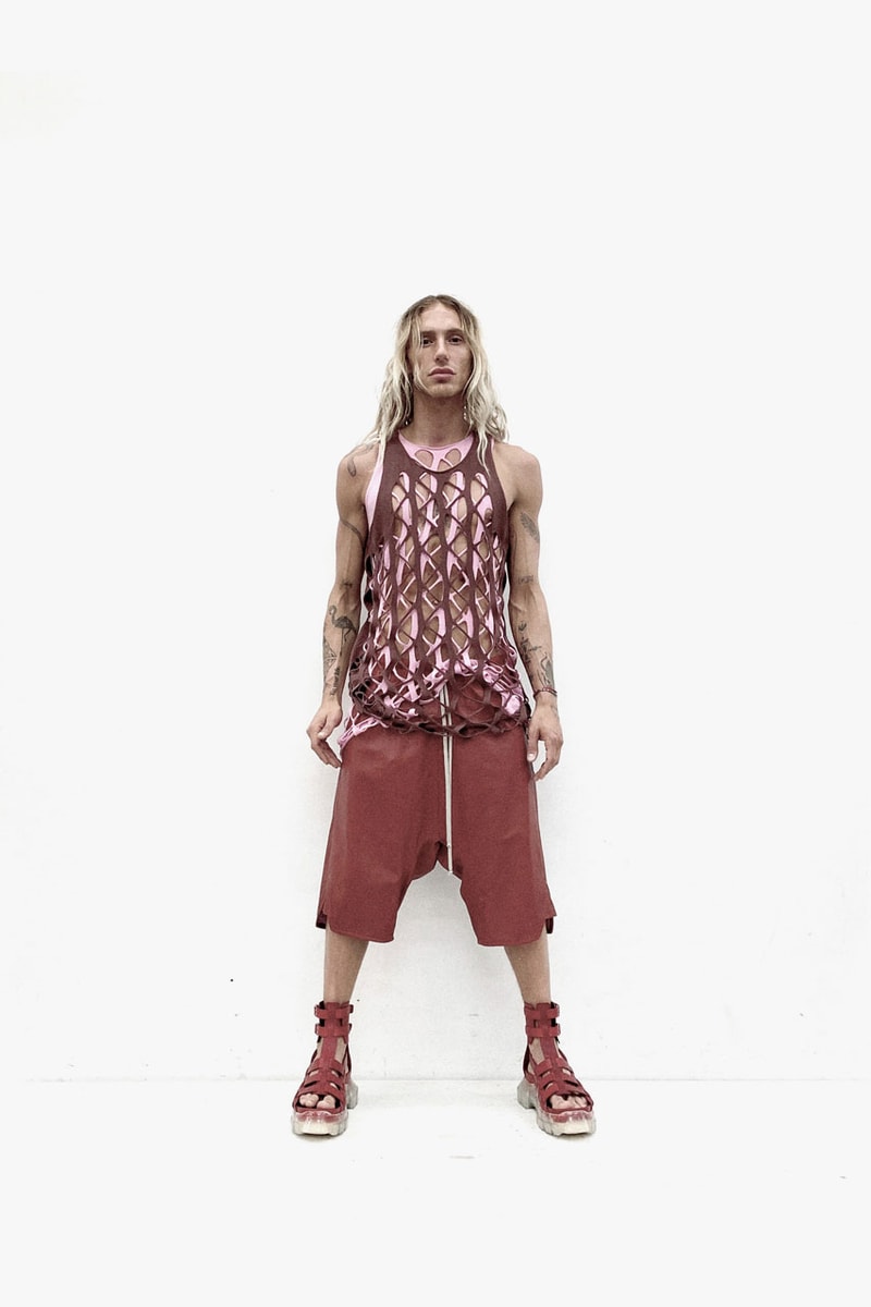 リック オウエンス 2021年春夏コレクション Rick Owens Spring/Summer 2021 Collection "PHLEGETHON" lookbook menswear ss21 paris fashion week pfw