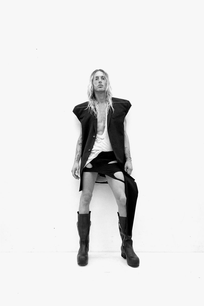 リック オウエンス 2021年春夏コレクション Rick Owens Spring/Summer 2021 Collection "PHLEGETHON" lookbook menswear ss21 paris fashion week pfw