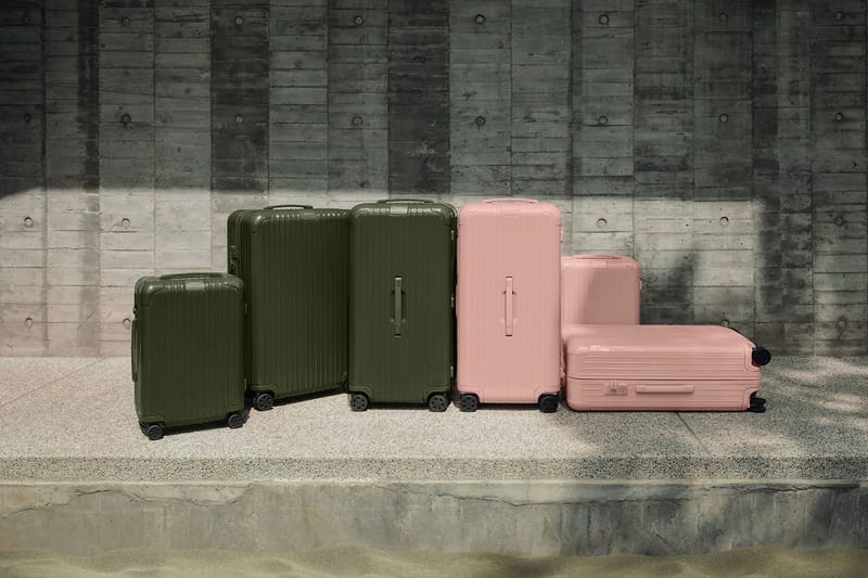 RIMOWA の定番スーツケース ESSENTIAL に砂漠からインスパイアされた新色が追加