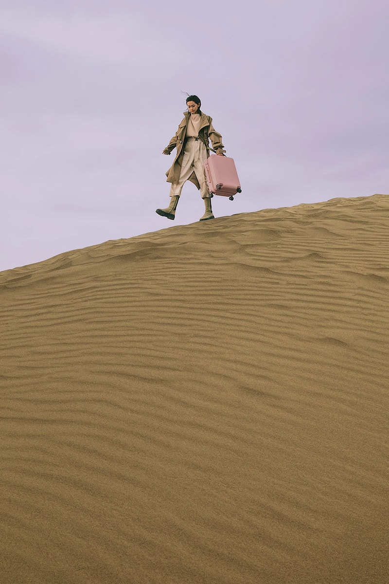 リモワの定番エッセンシャルに砂漠からインスパイアされた新色が追加 RIMOWA Essential Desert Rose Cactus suitcase cabin check in trunk polycarbonate Mojave Desert inspiration