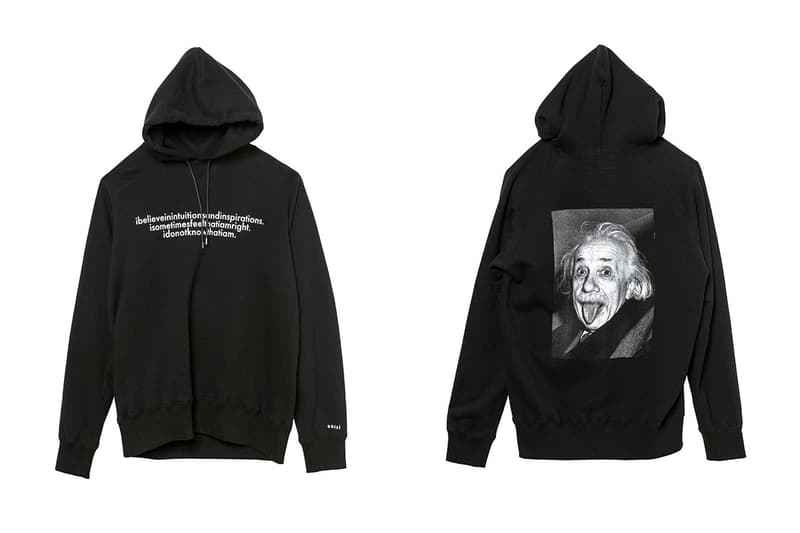 サカイ sacai からアインシュタインをフィーチャーしたTシャツ&フーディが発売  Albert Einstein