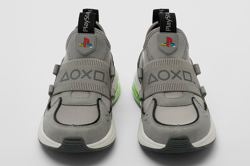 ザラ x プレステ ZARA x PlayStation による珍スニーカーが登場 プレイステーション zara sony playstation shoes sneakers grey green gaming official release date info photos price store list buying guide