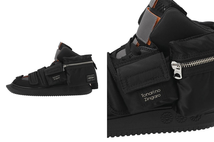 村上隆 x PORTER によるコラボスニーカー BS–06R T.Z. ORIGINAL™ に新色のブラックが登場