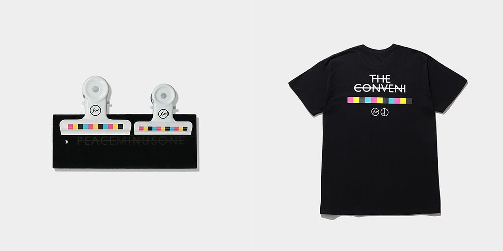 ピースマイナスワン x フラグメントのコラボコレクションが発売  