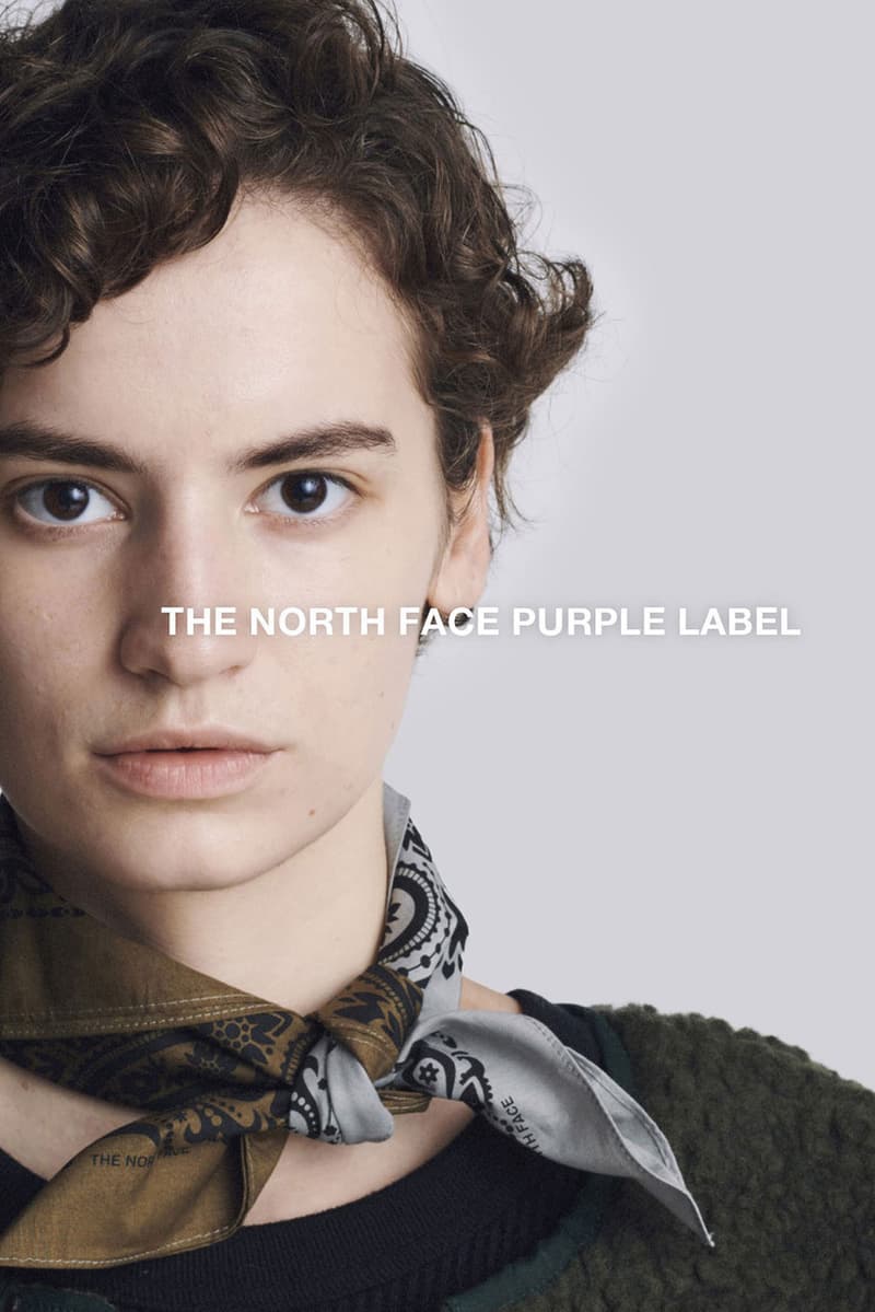 ザノースフェイス パープル レーベル 2020年秋冬コレクション THE NORTH FACE PURPLE LABEL Fall/Winter 2020 collection lookbook fw20 japan Eiichiro Homma nanamica