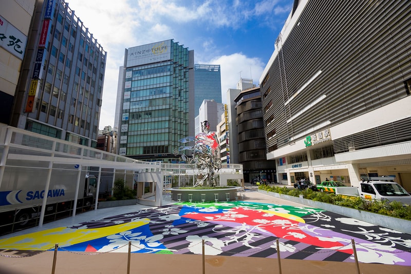 松山智一が東京の新たなアイコンとなるJR新宿駅東口のパブリックアート広場について語る インタビュー