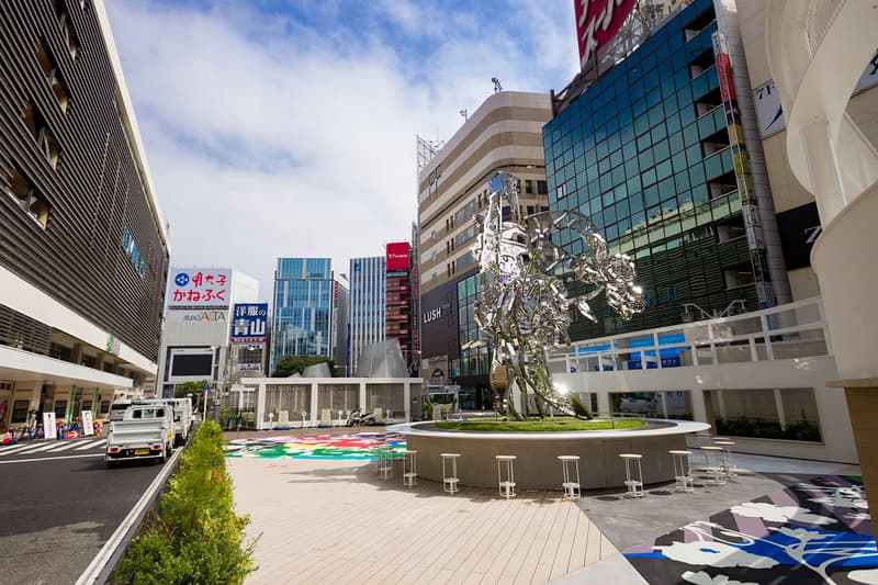 松山智一が東京の新たなアイコンとなるJR新宿駅東口のパブリックアート広場について語る インタビュー