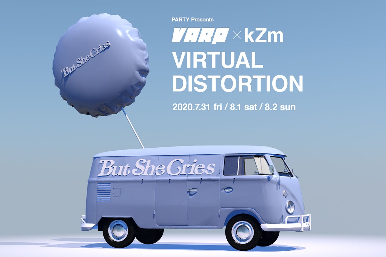 ヴェルディ VERDY の手がける kZm 主催の “VIRTUAL DISTORTION” マーチコレクションが発表 ケーズィーエム