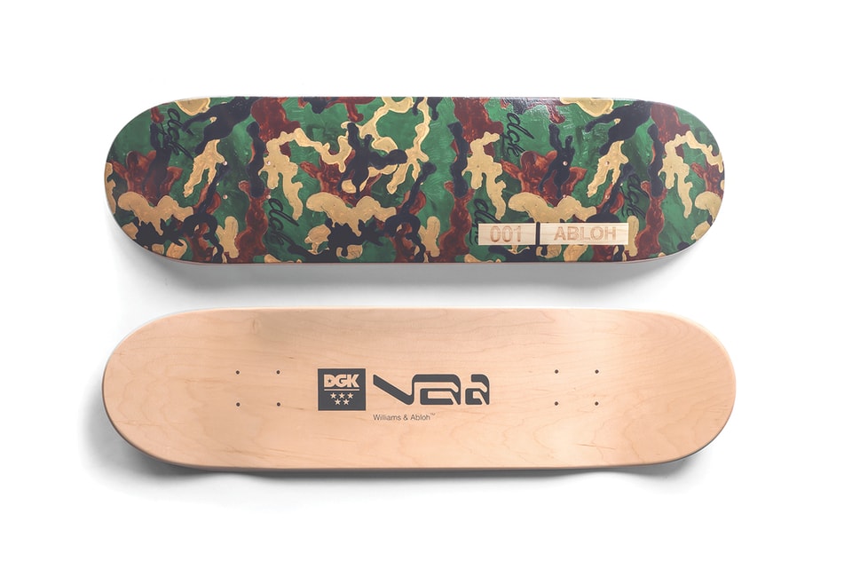 DGKからヴァージル・アブローとのコラボによるスケートデッキが発売 