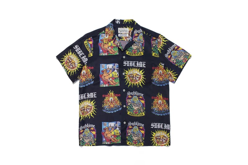 ワコマリアがサブライム WACKO MARIA が往年の名バンド Sublime とのコラボピース第2弾を発売