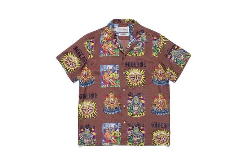 ワコマリアがサブライム WACKO MARIA が往年の名バンド Sublime とのコラボピース第2弾を発売