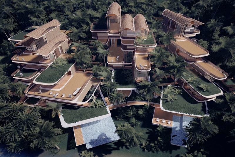 Zaha Hadid Architects がホンジュラス・ロアタン島に住宅を建設するデジタルプラットフォームを発表 Zaha Hadid Architects Residence in Roatán project island caribbean Roatán Próspera Residences AKT II and Hilson Moran Bay Islands of Honduras sustainability digital technology platform