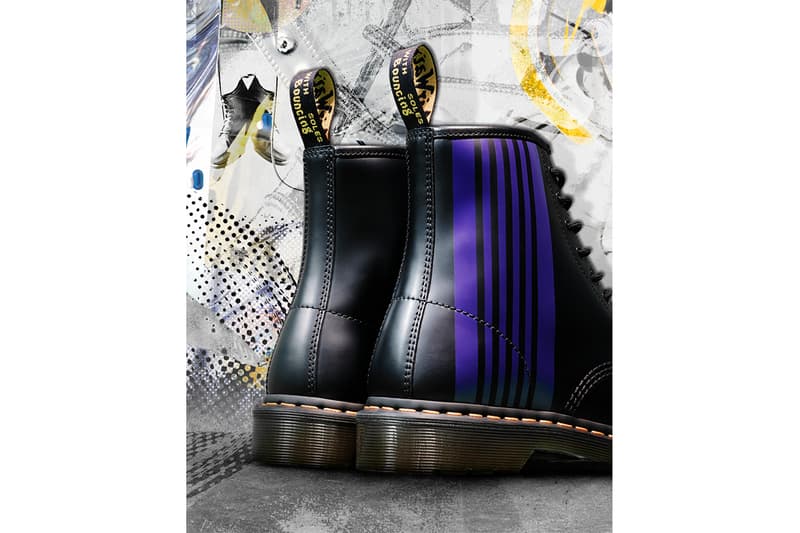 ドクターマーチンからニードルスらしさ全開のコラボ8ホールブーツがリリースDR-MARTENS-NEEDLS-collaboration-boots-info