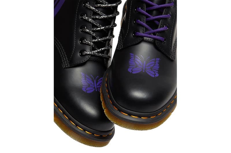 ドクターマーチンからニードルスらしさ全開のコラボ8ホールブーツがリリースDR-MARTENS-NEEDLS-collaboration-boots-info