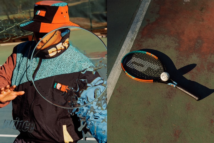 Brain Dead x Prince からサイケデリックかつレトロなテニスコレクションが登場