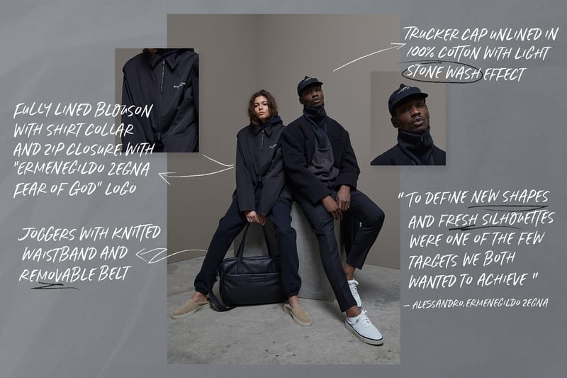 Fear of God x Ermenegildo Zegna コラボコレクションが先行予約を開始