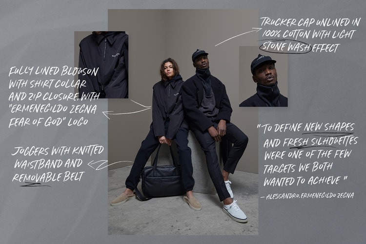 Fear of God x Ermenegildo Zegna コラボコレクションが先行予約を開始