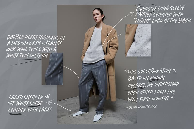 fear of god × elmenegildo zegna 佳 チェスターコート 