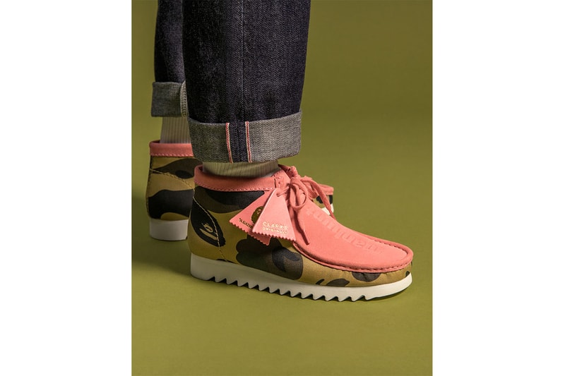 ベイプ x クラークス ア・ベイシング・エイプ A BATHING APE® x Clarks ORIGINALS が初となるコラボフットウェアを発表