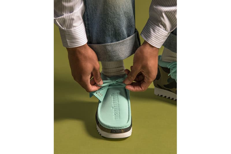ベイプ x クラークス ア・ベイシング・エイプ A BATHING APE® x Clarks ORIGINALS が初となるコラボフットウェアを発表