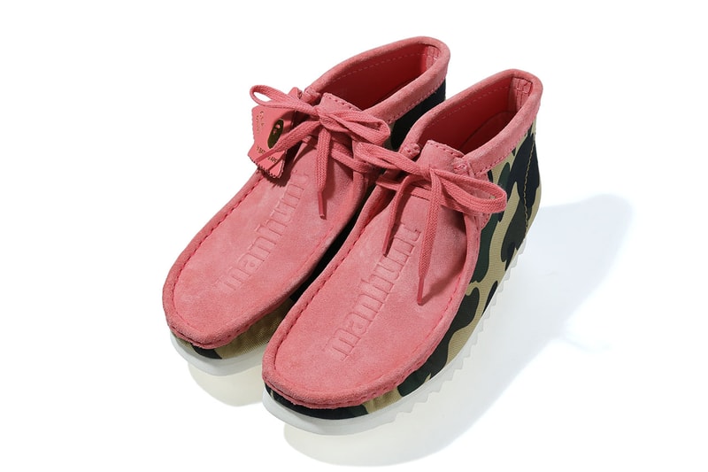 ベイプ x クラークス ア・ベイシング・エイプ A BATHING APE® x Clarks ORIGINALS が初となるコラボフットウェアを発表