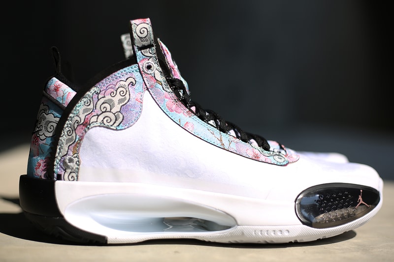 エアジョーダン  Air Jordan 34 八村塁 PEにクローズアップ  rui hachimura