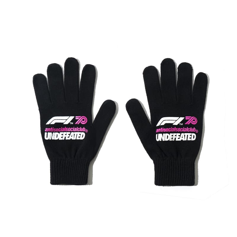 ASSC x アンディフィーテッド x F1のコラボコレクションが登場 アンチ・ソーシャル・ソーシャル・クラブ Anti Social Social Club x Undefeated x Formula 1 collaboration capsule collection 70th anniversary