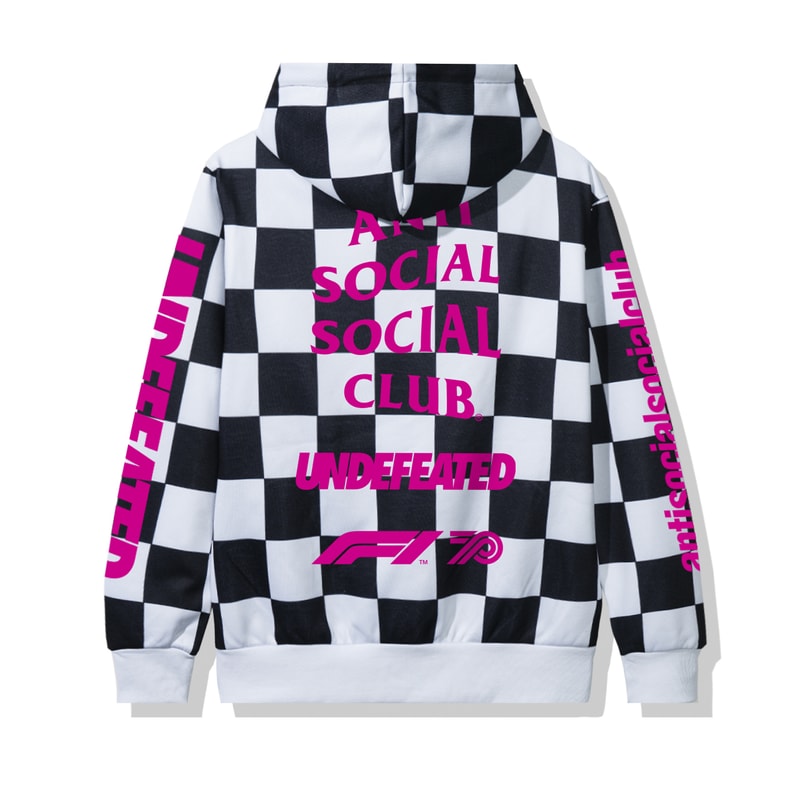 ASSC x アンディフィーテッド x F1のコラボコレクションが登場 アンチ・ソーシャル・ソーシャル・クラブ Anti Social Social Club x Undefeated x Formula 1 collaboration capsule collection 70th anniversary