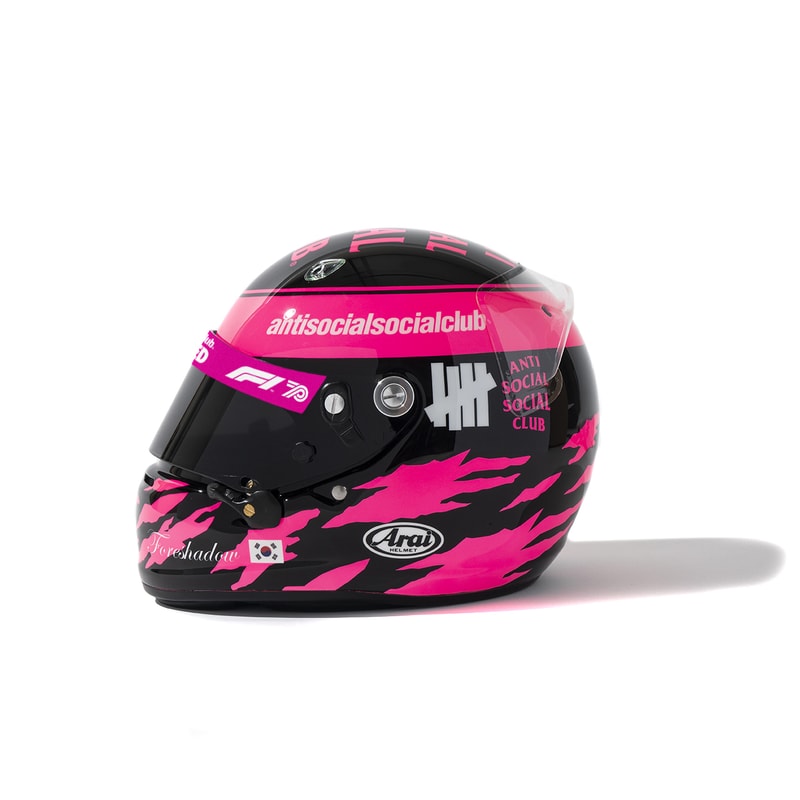 ASSC x アンディフィーテッド x F1のコラボコレクションが登場 アンチ・ソーシャル・ソーシャル・クラブ Anti Social Social Club x Undefeated x Formula 1 collaboration capsule collection 70th anniversary
