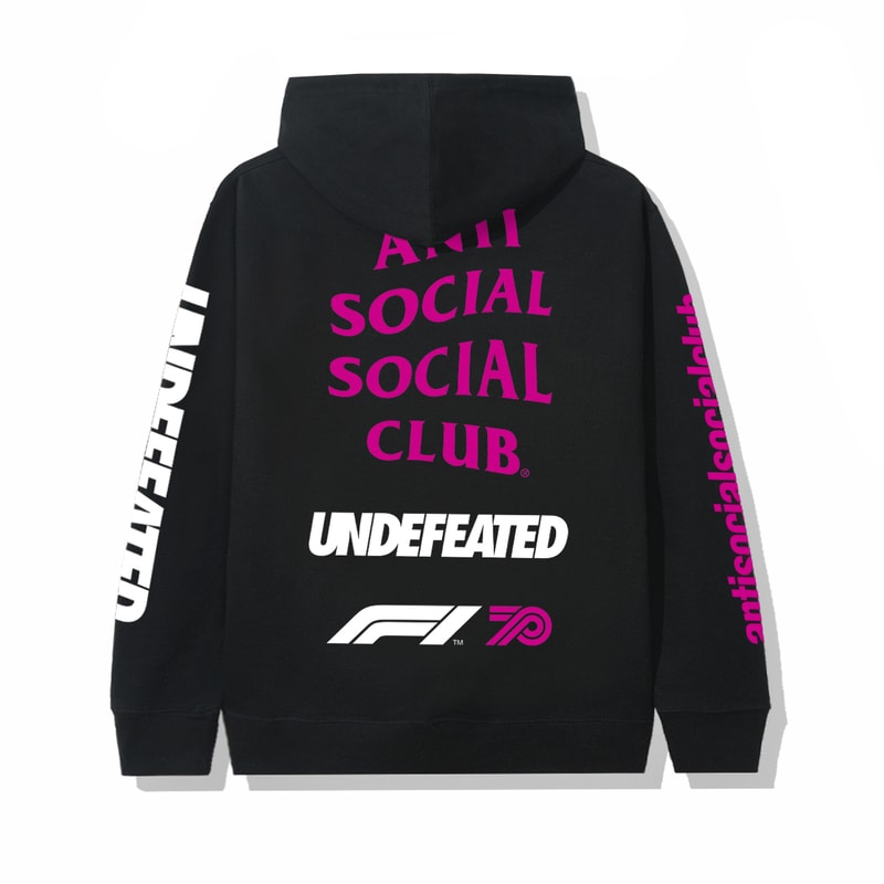 ASSC x アンディフィーテッド x F1のコラボコレクションが登場 アンチ・ソーシャル・ソーシャル・クラブ Anti Social Social Club x Undefeated x Formula 1 collaboration capsule collection 70th anniversary