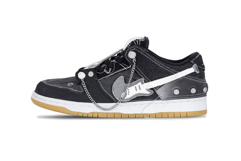 C2H4のYixi Chenがパンク精神全開のカスタム ダンク ローを披露 Yixi Chen of C2H4's Custom Nike SB Dunk Low Shoes