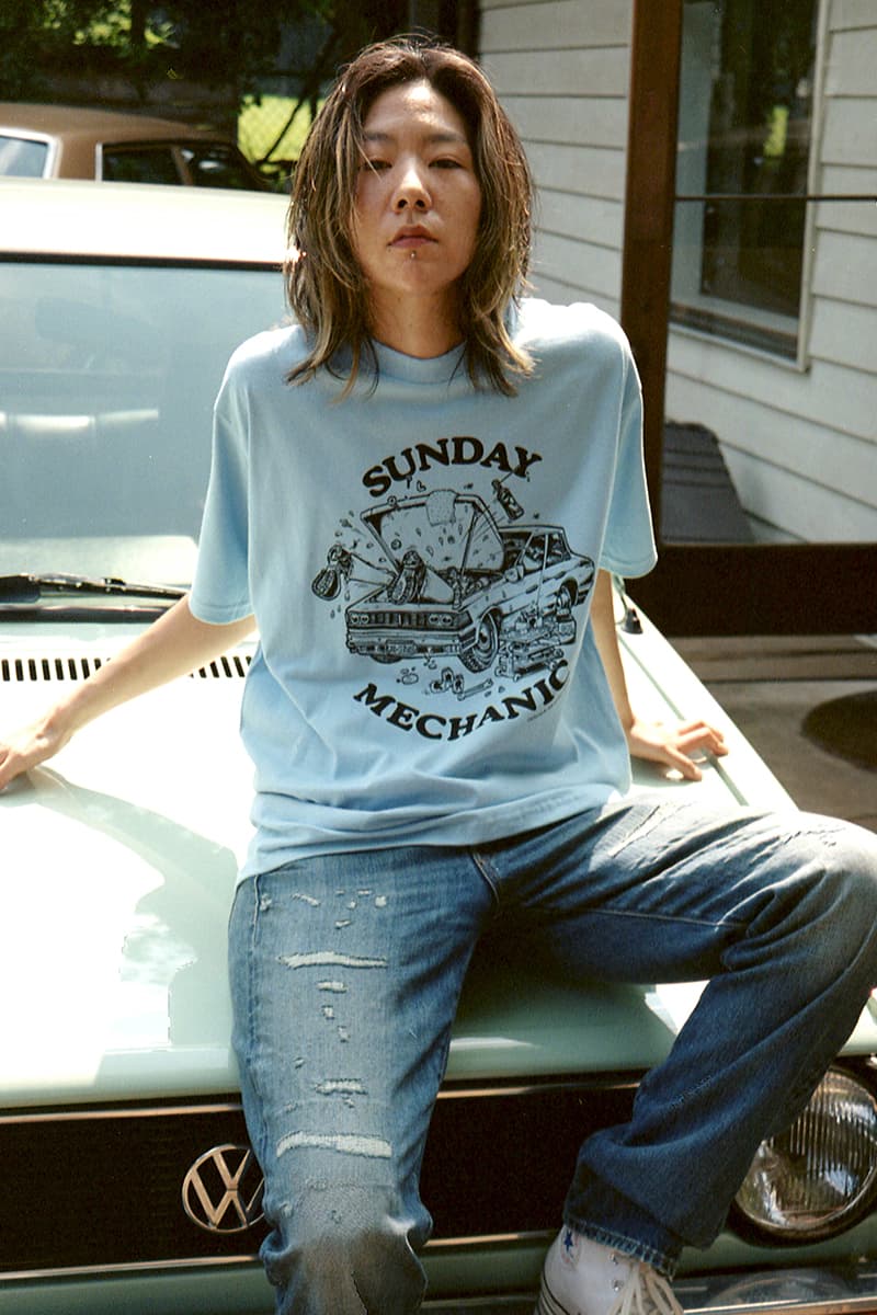 カーサービス 2021年春夏コレクション CarService 2021 Spring Summer Lookbook menswear streetwear ss21 jackets shirts tees graphics logos pants trousers YouthQuake（ユースクエイク）