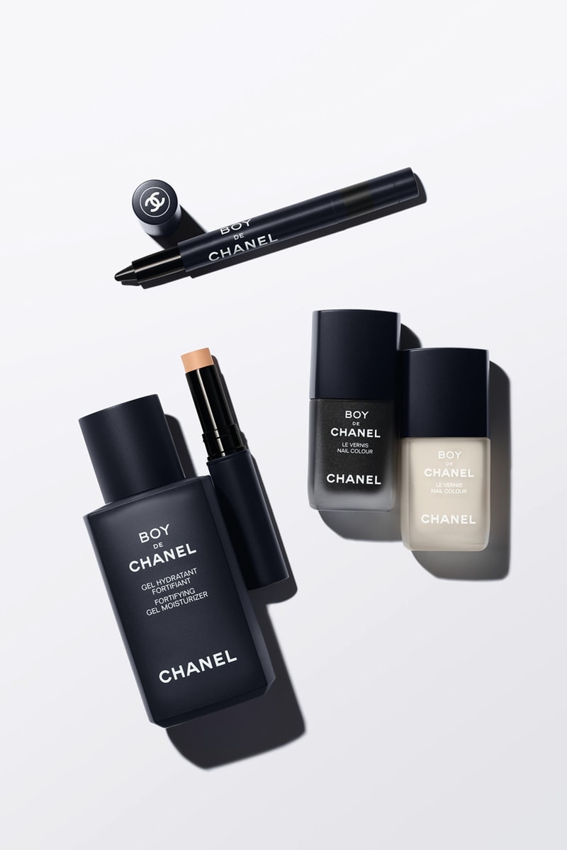 CHANEL の男性用メークアップライン Boy De Chanel から最新コレクションが登場 chanel boy de chanel mens makeup cosmetics nail polish concealer moisturizer eye pencil official release date info photos price store list buying guide