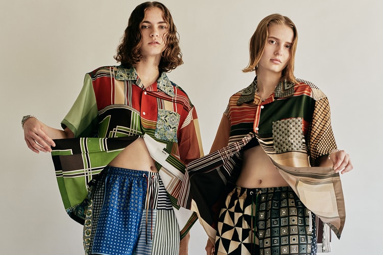 Children of the Discordance から DOVER STREET MARKET GINZA 限定のヴィンテージスカーフコレクションが登場