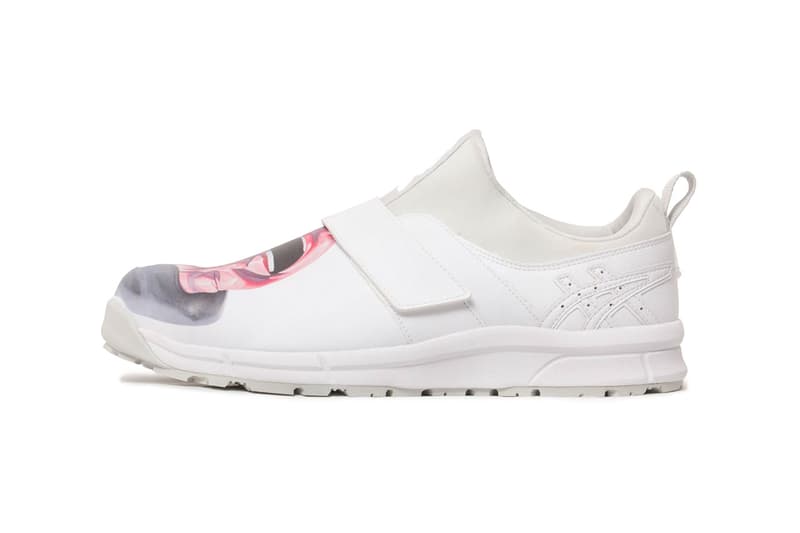 コム デ ギャルソン・シャツ x アシックスから2型のコラボフットウェアがスタンバイ comme-des-garcons-shirt-asics-winjob-cp303-tarther-slip-on-yue-minjun-collaboration-official