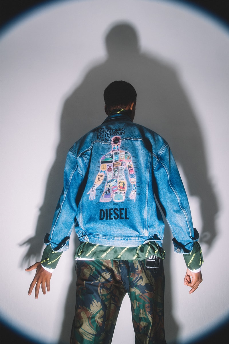 DIESEL ディーゼル × GR8 グレイト による8組のデザイナー、アーティストと発表したカプセルコレクション #FR２、CALI×YUTA HOSOKAWA、D.TT.K、JUN INAGAWA、KOJI UEDA c/o KOSUKE KAWAMURA、NEGLECT ADULT PATiENTS、REVOLVER、ROGIC
