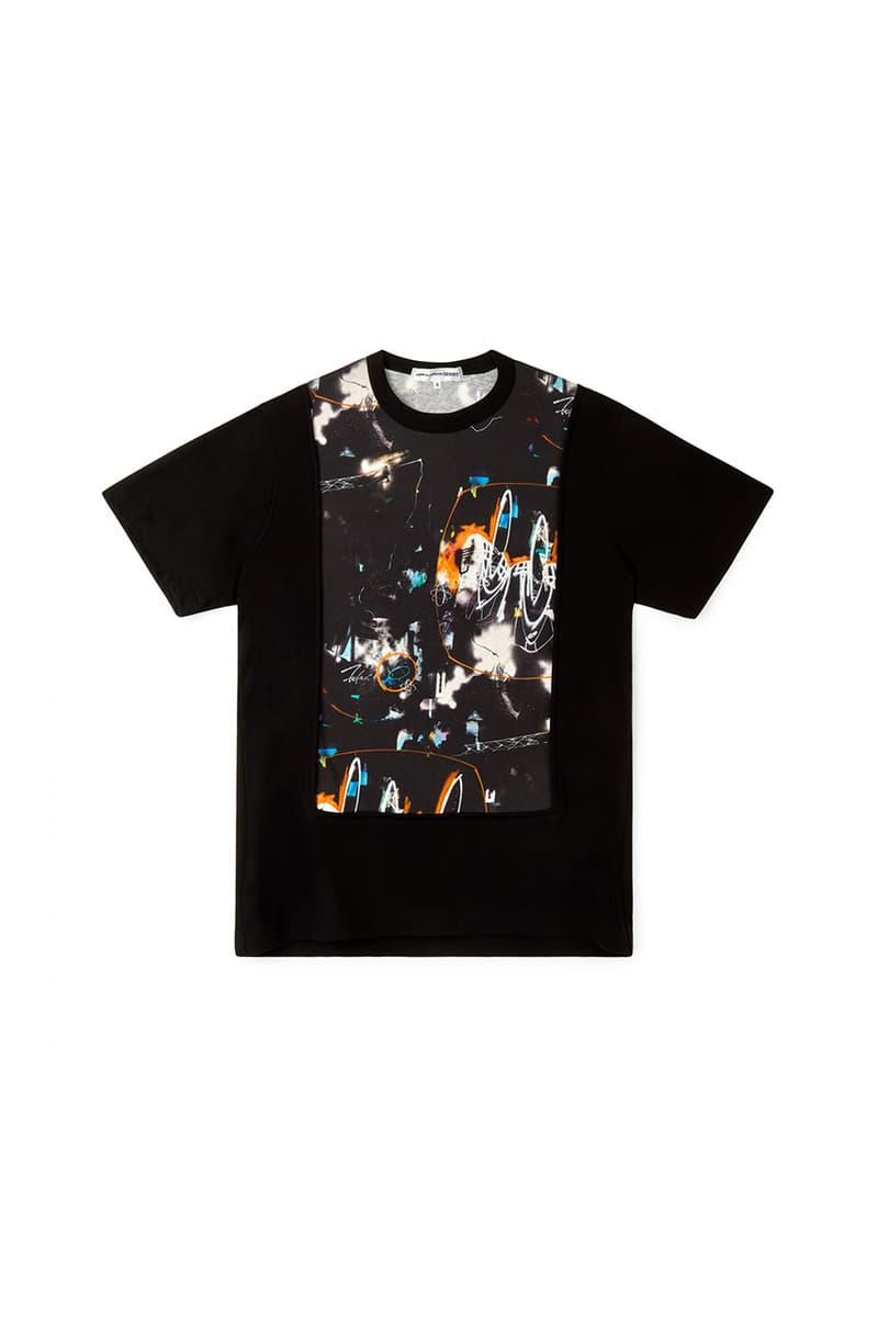 Futura x COMME des GARÇONS SHIRT がコラボコレクションを発表 Futura x COMME des GARÇONS SHIRT Fall/Winter 2020 Collection Collaboration Release Drop Closer Look Shirts Mens Tote Bags Coach Jacket T-Shirts FW20 Rei Kawakubo Graffti Colorful Print