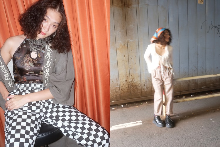 表現者として多岐に渡り活躍するアーティスト KOM_I の感性で着こなす GU のシェフパンツ